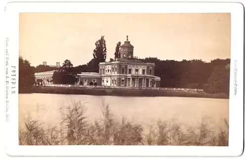 Fotografie J. F. Stiehm, Berlin, Ansicht Potsdam, Blick auf das Marmor-Palais