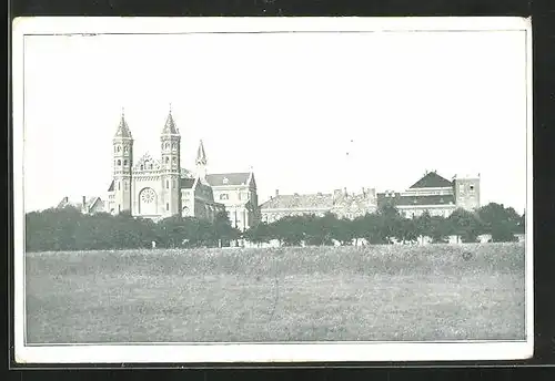 AK Mödling /Wien, Gesamtansicht des Missionshauses