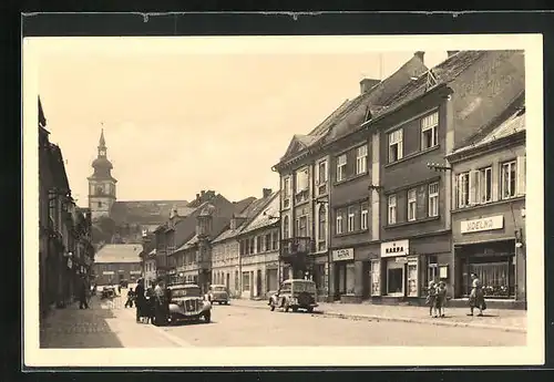 AK Mimon, Geschäfte an der Hauptstrasse