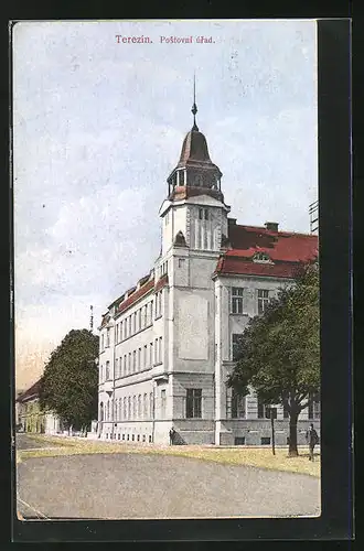 AK Theresienstadt / Terezin, Postovni úrad