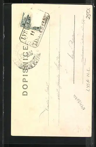 AK Lissa / Lysa, Zamek v Lyse n. L., Schloss