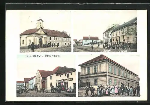 AK Cernuc, Skola, Kaple sv. L`Nharta