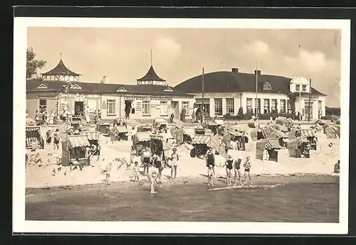 AK Kellenhusen, Café Strandhalle Hensen`s Strandkaufhaus