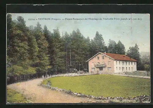 AK Ventron /Vosges, Ferme-Restaurant de l`Ermitage du Vénérable Frère Joseph