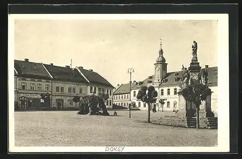 AK Hirschberg, Marktplatz, Radnice