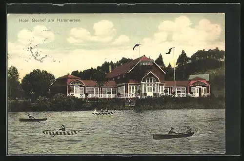 AK Hammer Am See / Hamr Na Jezere, Hotel Seehof am Hammersee