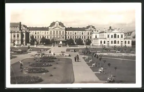 AK Jung Bunzlau / Mlada Boleslav, Mestské sady, Stadtpark