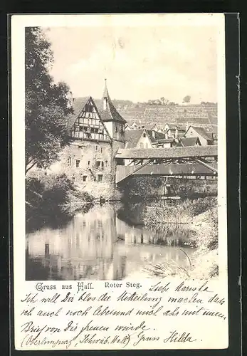 AK Hall, Roter Steg