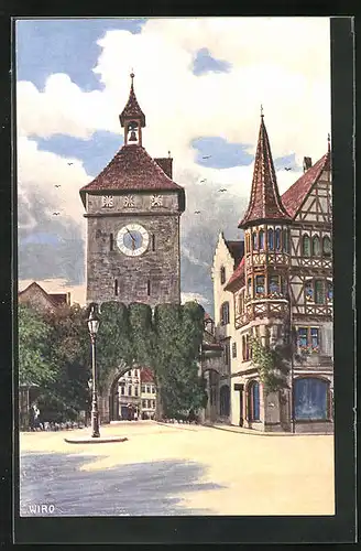 Künstler-AK Konstanz, Schnetztor