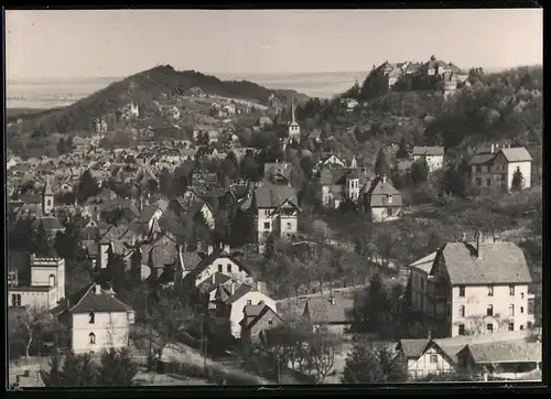 Fotografie U. Bornemann, Blankenburg / Harz, Ansicht Blankenburg / Harz, Blick über den Ort