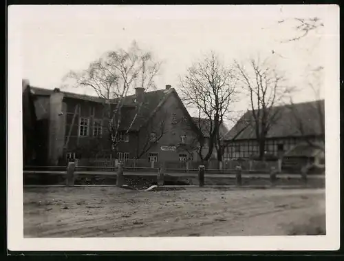 Fotografie unbekannter Fotograf, Ansicht Bettingerode bei Harzburg, Gasthus Römerkrug