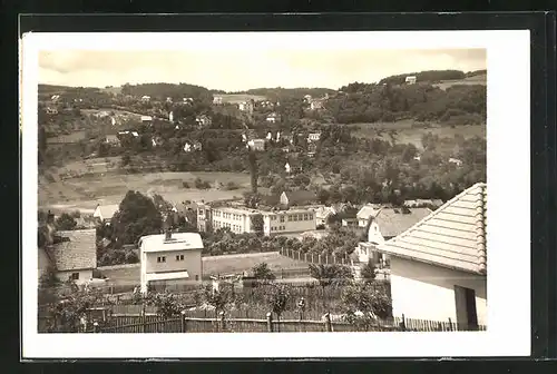 AK Minchovice u Prahy, Teilansicht des Orts