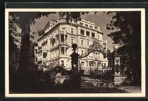 AK Franzensbad, Wolf`s Hotel Imperial
