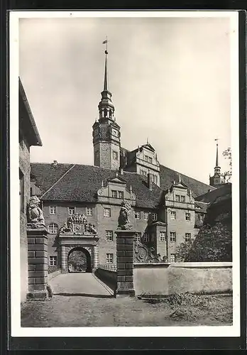 Foto-AK Deutscher Kunstverlag, Nr. 4: Torgau, Schloss Hartenfels