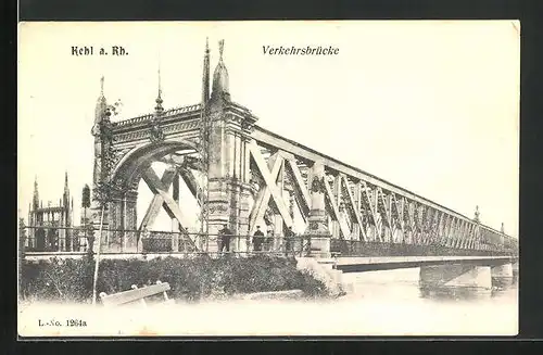 AK Kehl a. Rh., Verkehrsbrücke