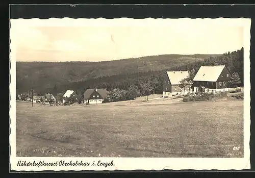 AK Oberholzhau i. Erzgeb., Blick auf Höhenluftkurort