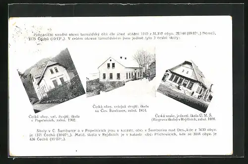 AK Sumburk n. D., Skoly, Schule im Wandel der Zeit