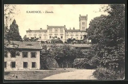 AK Kamenice, Zámek, Schloss