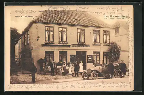 AK Marne i. Holstein, Hotel Ditmarser Haus