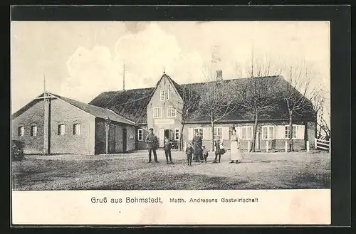 AK Bohmstedt, Matth. Andresens Gasthaus