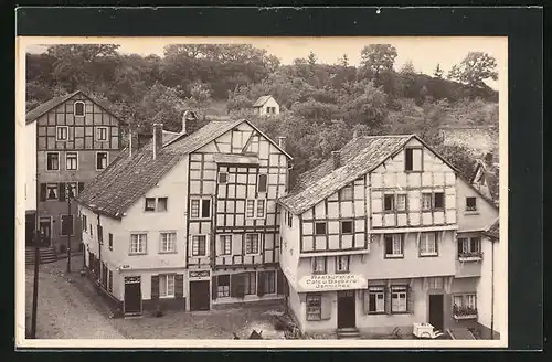 Foto-AK Münstereifel, Gasthaus Jenniches am Markt