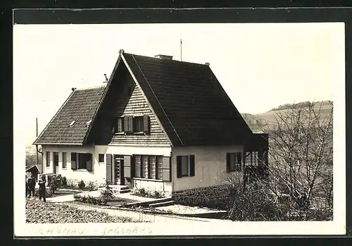 Foto-AK Schönau /Münstereifel, Gasthaus Jagdhaus