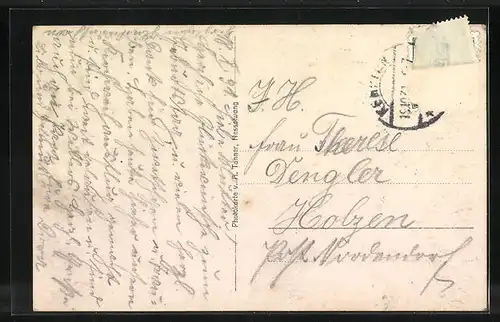 AK Mittelberg /Allgäu, Gasthof zur Krone im Winter