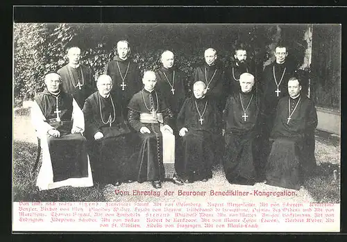 AK Beuron, Foto der Benediktiner-Kongregation