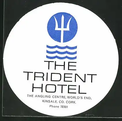 Kofferaufkleber Kinsale, The Trident Hotel