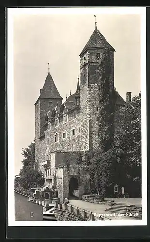 AK Rapperswil, Ansicht vom Schloss