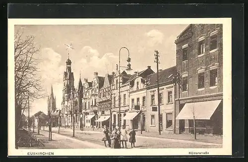 AK Euskirchen, Partie in der Kölnerstrasse