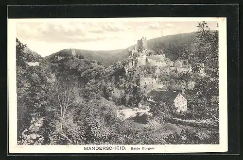 AK Manderscheid, Beide Burgen