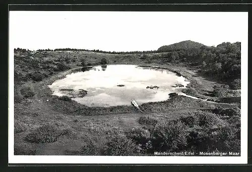 AK Manderscheid /Eifel, Mosenberger Maar