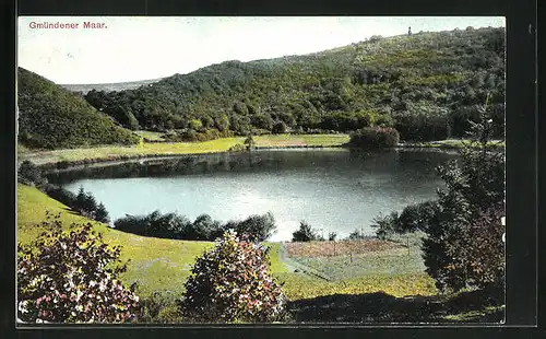 AK Daun /Eifel, Gmündener Maar