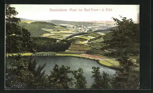 AK Bad-Daun /Eifel, Gemündener Maar