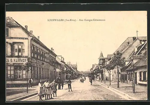 AK Bischwiller, Rue Georges-Clémenceau
