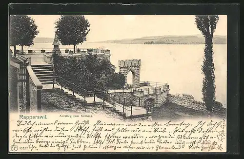 AK Rapperswil, Aufstieg zum Schloss