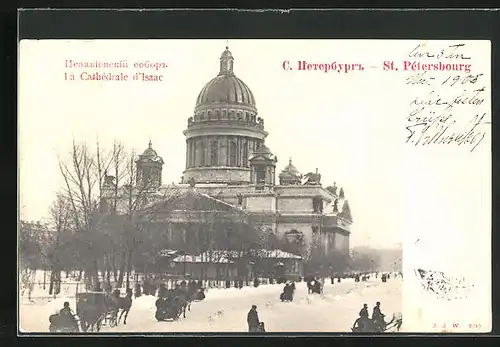 AK St. Pétersbourg, La cathédrale d`Isaac