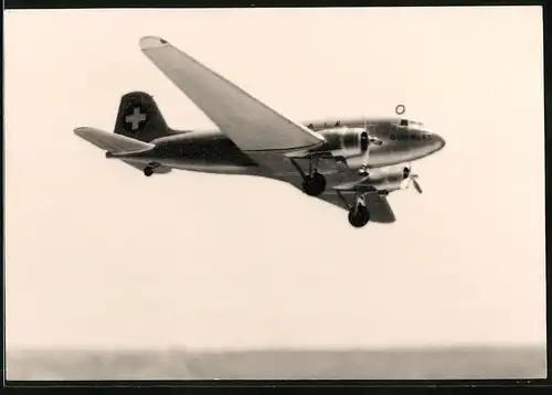 Fotografie Modellbau, Flugzeug Douglas DC-3 der Swiss Air