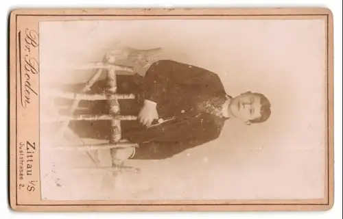 Fotografie Br. Boden, Zittau i. S., Ansicht Zittau, Ateliersgebäude des Fotografen