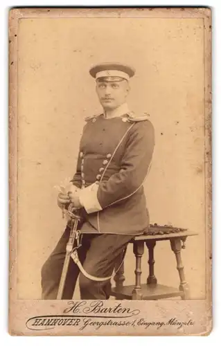 3 Fotografien H. Barten, Hannover, Ulan Chrisotph Meyer in Uniform 2. Hannoversches Ulanen Rgt. 14, und in Zivil
