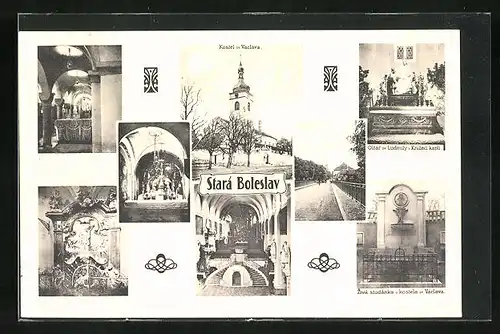 AK Alt Bunzlau / Stara Boleslav / Brandeis (NL), Kostel sv. Vaclava, Zivá studánka