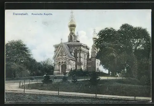 AK Darmstadt, Russische Kapelle