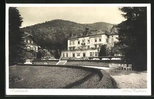 AK Badenweiler, Schloss Hausbaden