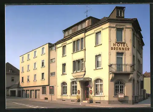 AK Landau /Pfalz, Hotel Brenner, Linienstrasse 16