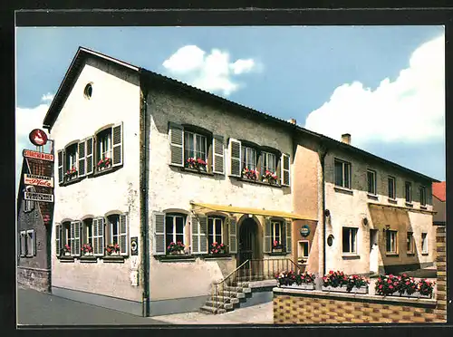 AK Nussdorf /Landau, Hotel Restaurant zur Pfalz