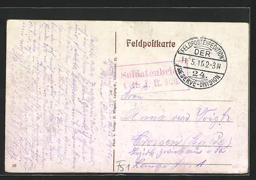 AK St. Maria-a-Py, Platzmusik, Feldzug 1914 /15