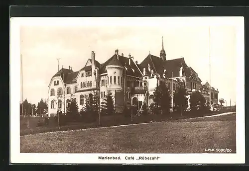 AK Marienbad, Cafe Rübezahl