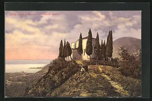 AK Toscolano-Gaino /Lago di Garda, Chiesa di Gaino