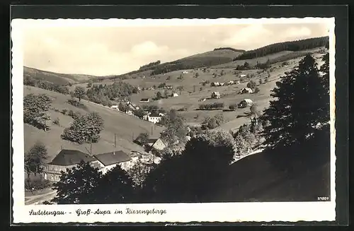 AK Gross-Aupa, Teilansicht im Sommer